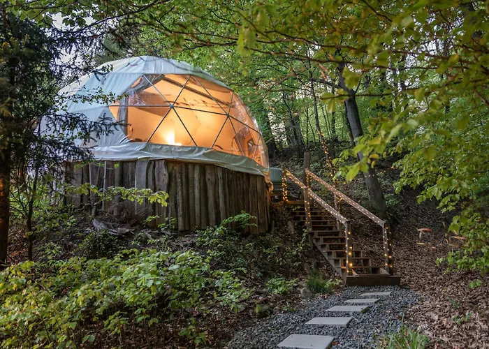 Glamping, Hot Tub & Projector By Nidumm Stay