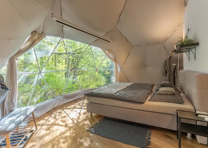 Glamping, Hot Tub & Projector By Nidumm Stay